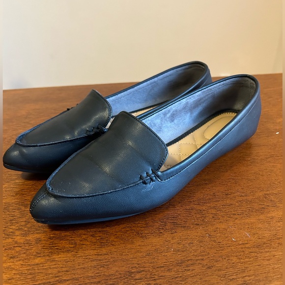 Women’s Black Loafer Shoes Size 8 Rachel Zoe - Picture 2 of 7